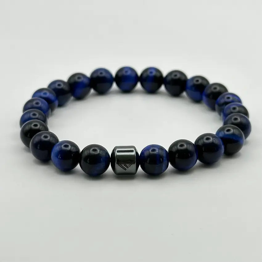 Lapis tiger eye